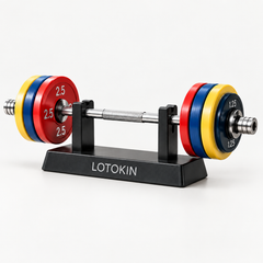 LOTOKIN Mini Barbell – Color Edition with Display Stand