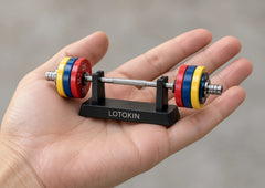 LOTOKIN Mini Barbell – Color Edition with Display Stand