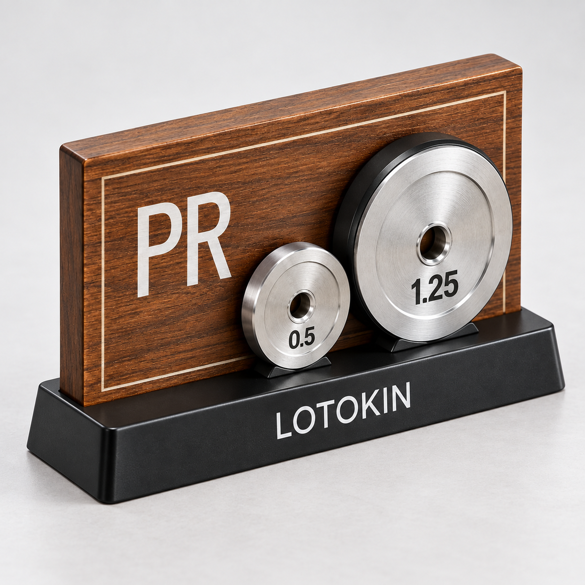 LOTOKIN Mini PR Display – Personal Record Keepsake